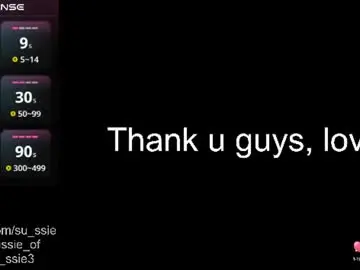 Chaturbate Best live sex cam show of su_ssie