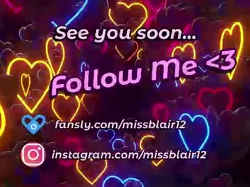 Chaturbate Best Webcam of missblair12