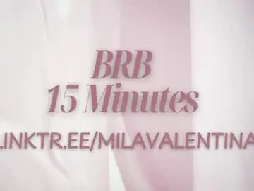Chaturbate Free Porn Cam of milavalentinax