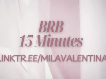 Chaturbate Sex Chat of milavalentinax