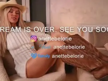 Chaturbate Best Webcam of anette_belorie
