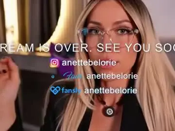 Chaturbate Best live sex cam show of anette_belorie