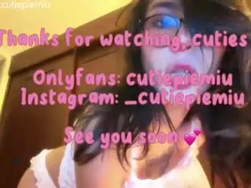Chaturbate Sex Cam of cutiepiemiu