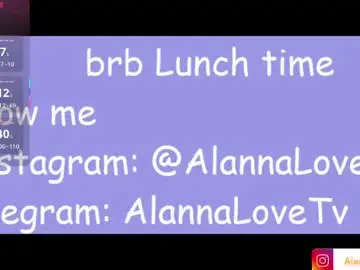 Chaturbate Watch Live Sex Cams of alannalove__