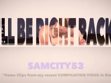 Chaturbate Live Sex of samcity53