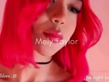 Chaturbate Free Live Porn of melytaylor_