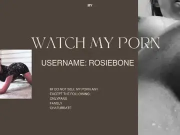 Chaturbate Adult Video Chat of rosiebones
