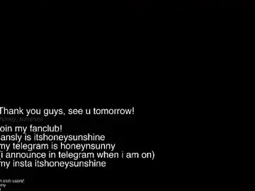 Chaturbate Sex Cam of honey_sunshine