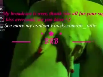 Chaturbate Watch Live Sex Cams of oh_julie