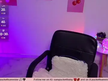 Chaturbate Free Live Porn of sampuckettbaby